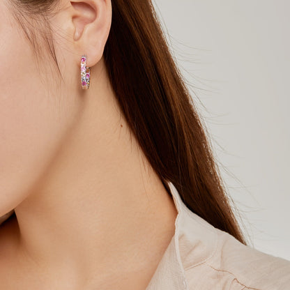 [CharmAmor]Unique Round Cut Daily Earrings