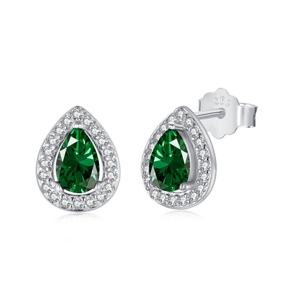 [CharmAmor]Luxurious Water Drop Shape Earrings