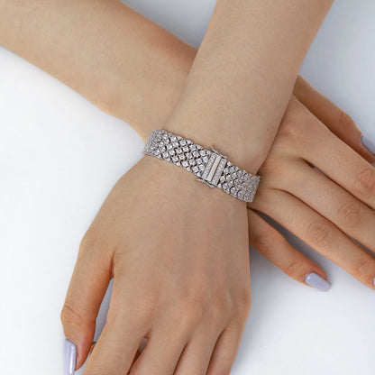 [CharmAmor]Ornate Elegant Round Cut Party Bracelet