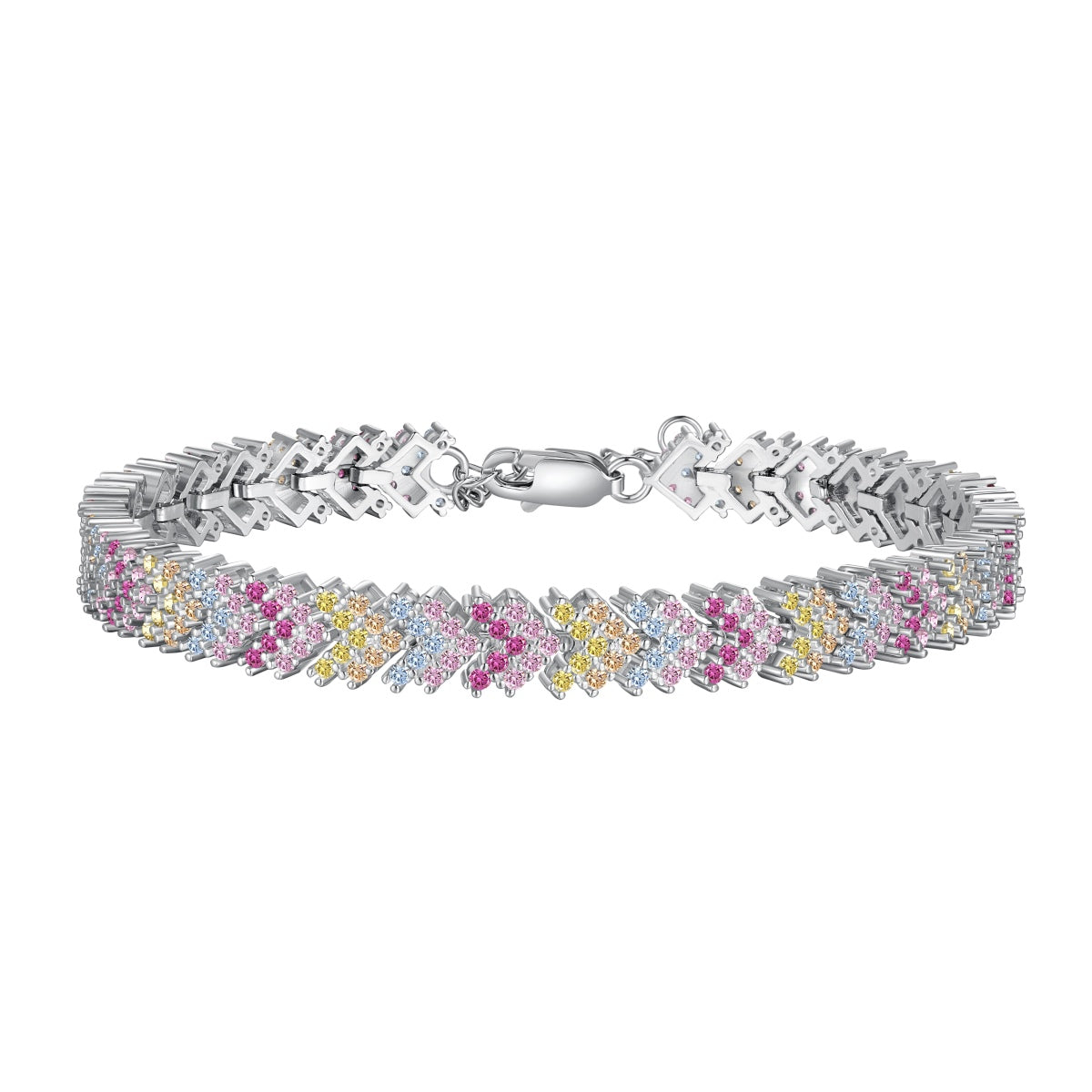 [CharmAmor]Ornate Sparkling Round Cut Party Bracelet