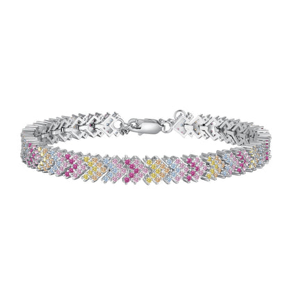 [CharmAmor]Ornate Sparkling Round Cut Party Bracelet