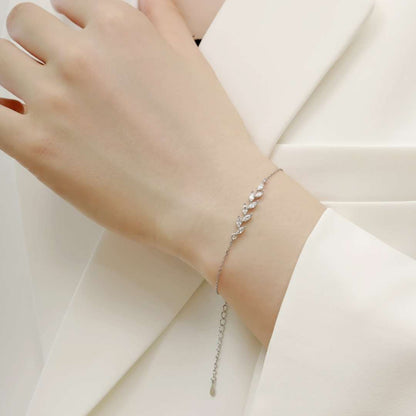 [CharmAmor]Elegant Wheat Leaves Shape Bracelet