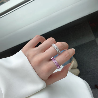 [CharmAmor]Sparkling Full Heart Ring