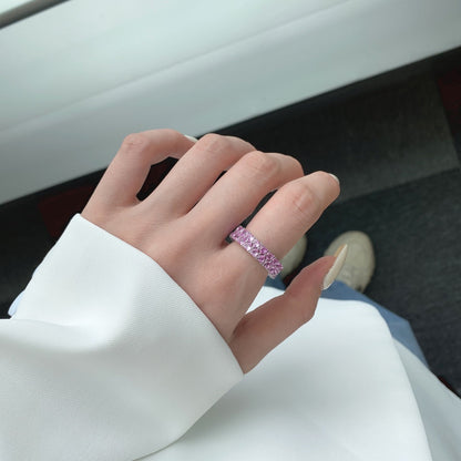 [CharmAmor]Sparkling Full Heart Ring