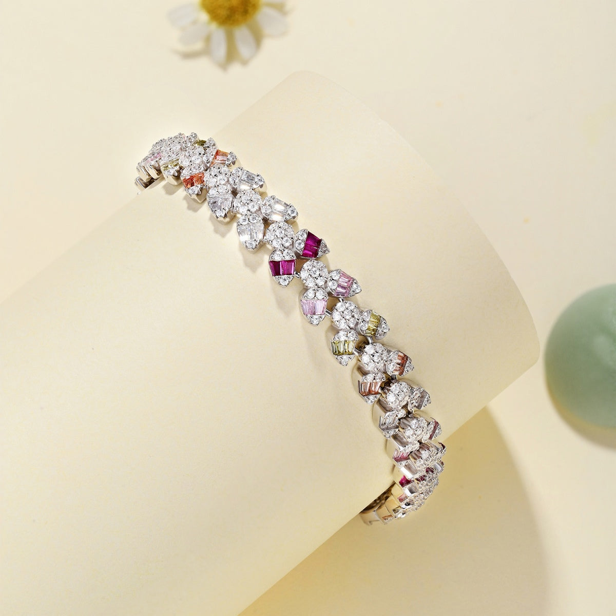 [CharmAmor]Dainty Exquisite Flower Shape Daily Bracelet