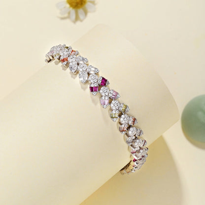 [CharmAmor]Dainty Exquisite Flower Shape Daily Bracelet