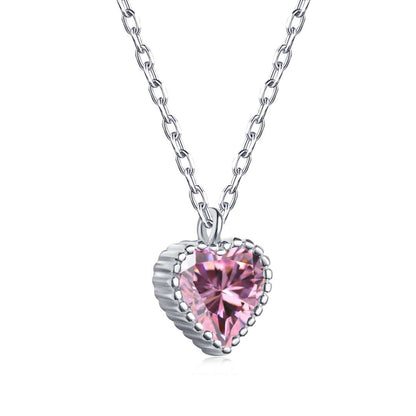 [CharmAmor]Ornate Heart Shape Necklace