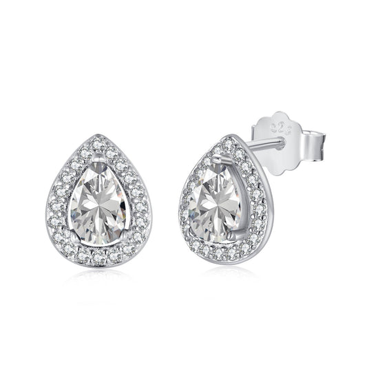 [CharmAmor]Luxurious Water Drop Shape Earrings