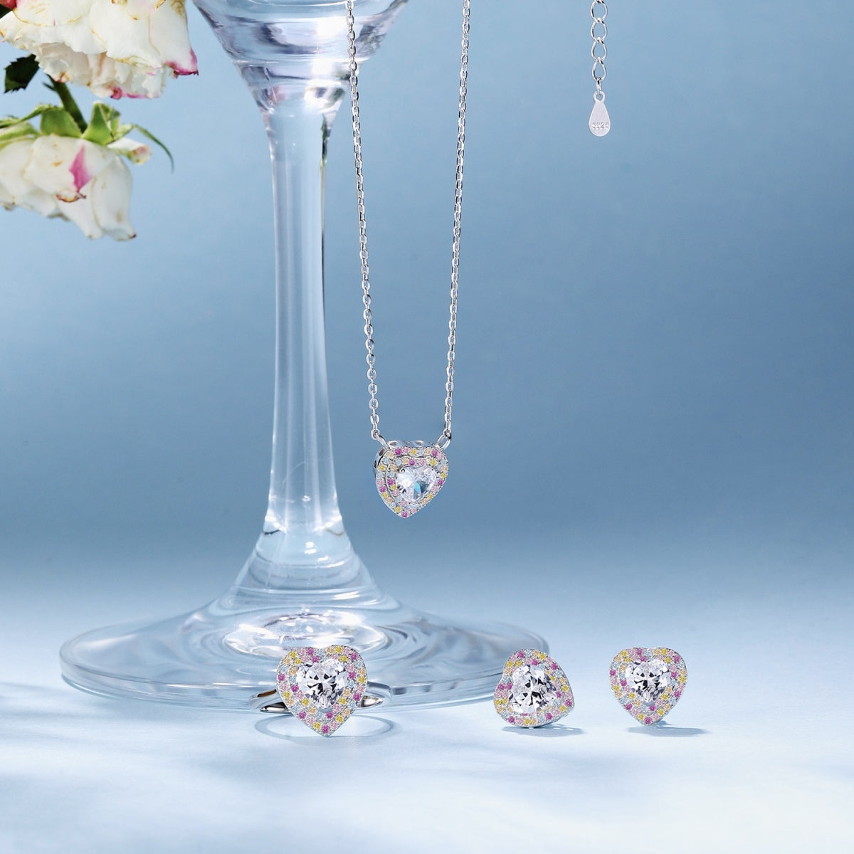 [CharmAmor]Exquisite Heart Shape Necklace