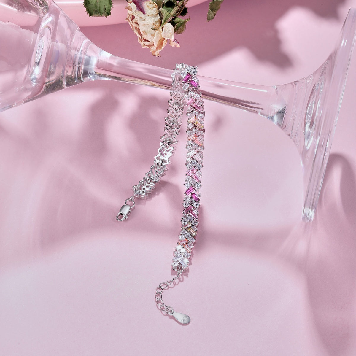 [CharmAmor]Dazzling Unique Multi Shape Daily Bracelet