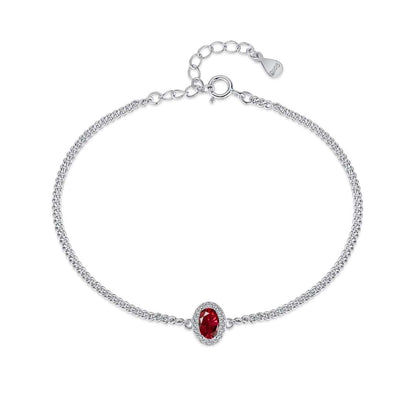 [CharmAmor]Exquisite Oval Shape Bracelet