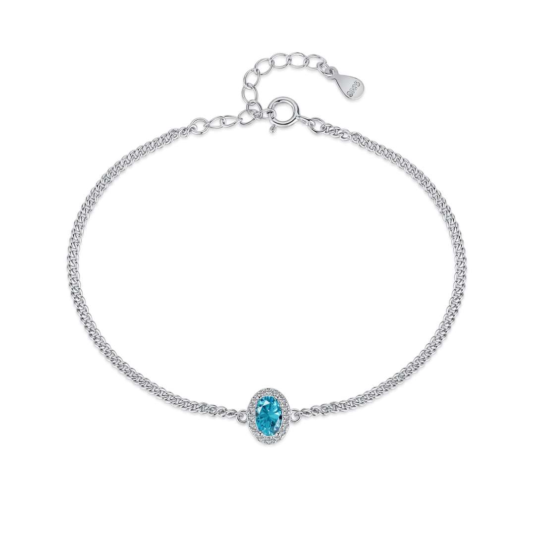 [CharmAmor]Exquisite Oval Shape Bracelet