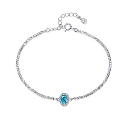 [CharmAmor]Exquisite Oval Shape Bracelet