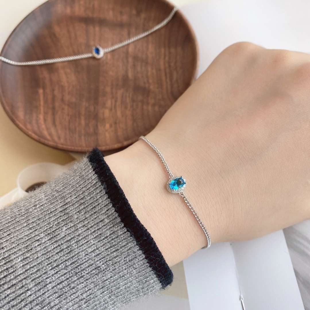 [CharmAmor]Exquisite Oval Shape Bracelet
