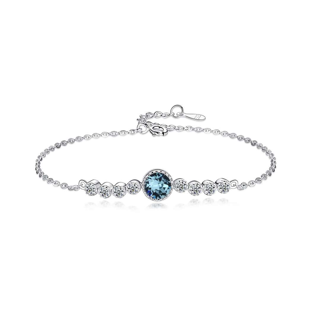 [CharmAmor]Luxurious Heart Of The Ocean Bracelet