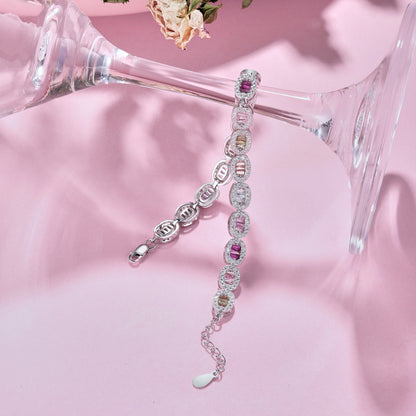 [CharmAmor]Exquisite Ornate Emerald Cut Daily Bracelet