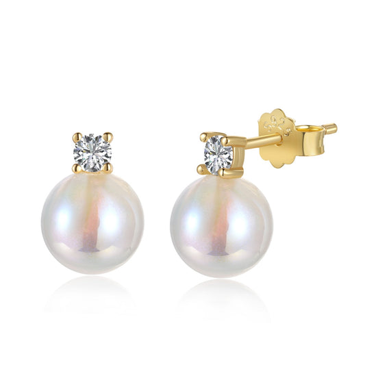 [CharmAmor]Symphony Mermaid Pearl Earrings
