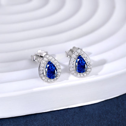 [CharmAmor]Luxurious Water Drop Shape Earrings