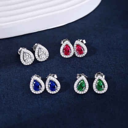 [CharmAmor]Luxurious Water Drop Shape Earrings