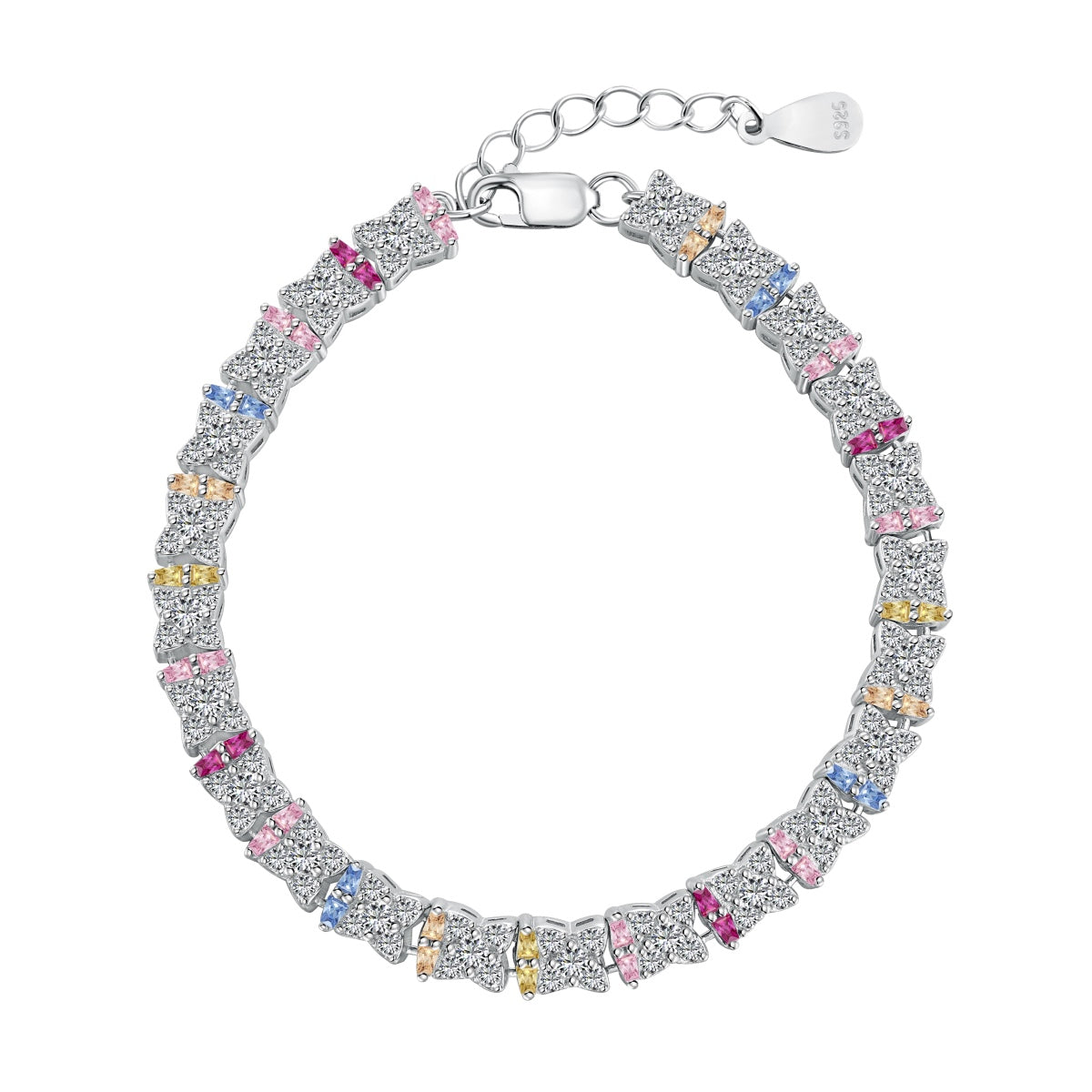 [CharmAmor]Unique Colorful Flower Shape Daily Bracelet