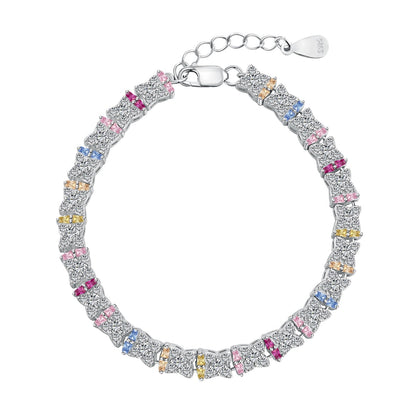 [CharmAmor]Unique Colorful Flower Shape Daily Bracelet