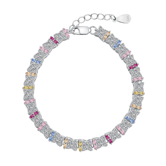 [CharmAmor]Unique Colorful Flower Shape Daily Bracelet