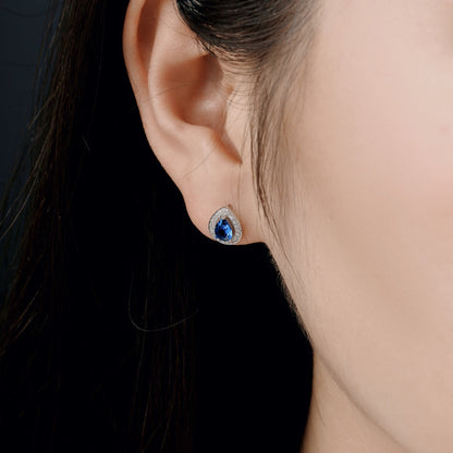 [CharmAmor]Luxurious Water Drop Shape Earrings