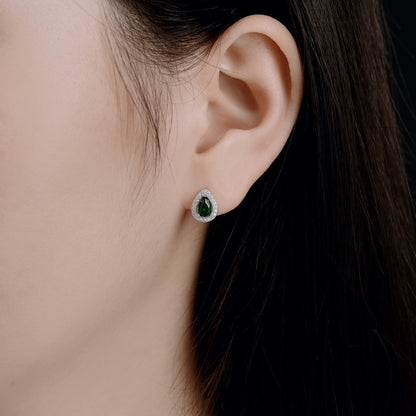 [CharmAmor]Luxurious Water Drop Shape Earrings