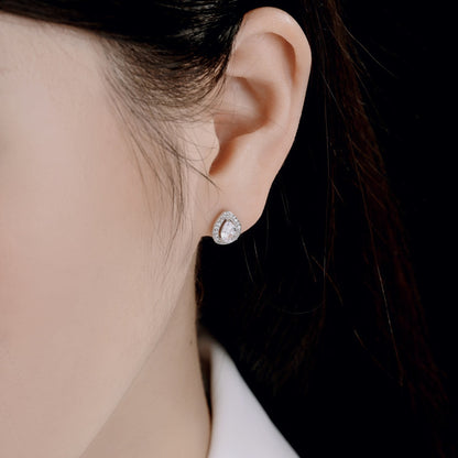 [CharmAmor]Luxurious Water Drop Shape Earrings
