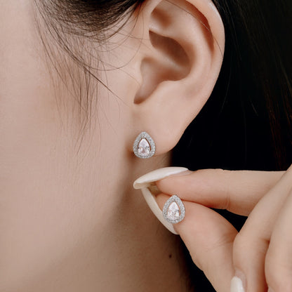 [CharmAmor]Luxurious Water Drop Shape Earrings