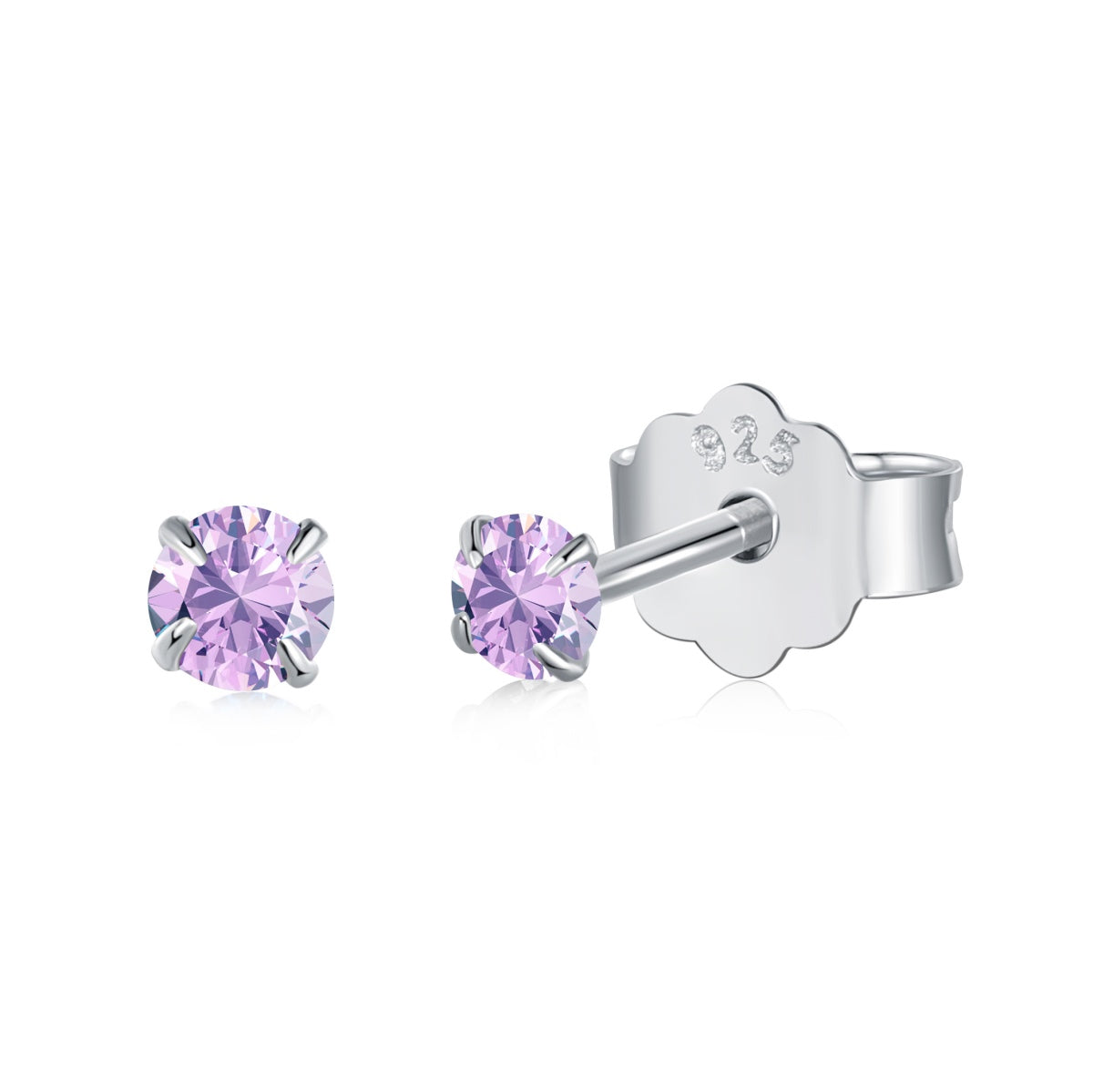 [CharmAmor]Delicate Solitaire Earrings
