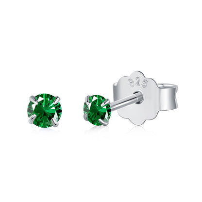 [CharmAmor]Delicate Solitaire Earrings