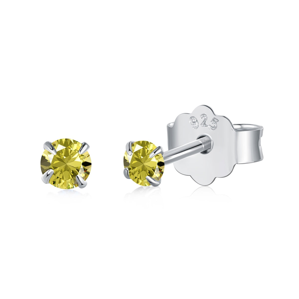 [CharmAmor]Delicate Solitaire Earrings