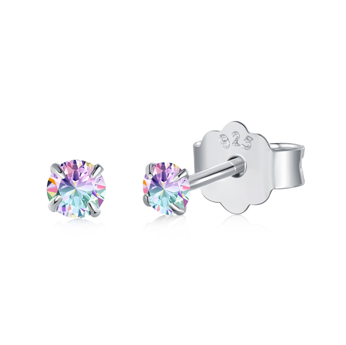 [CharmAmor]Delicate Solitaire Earrings
