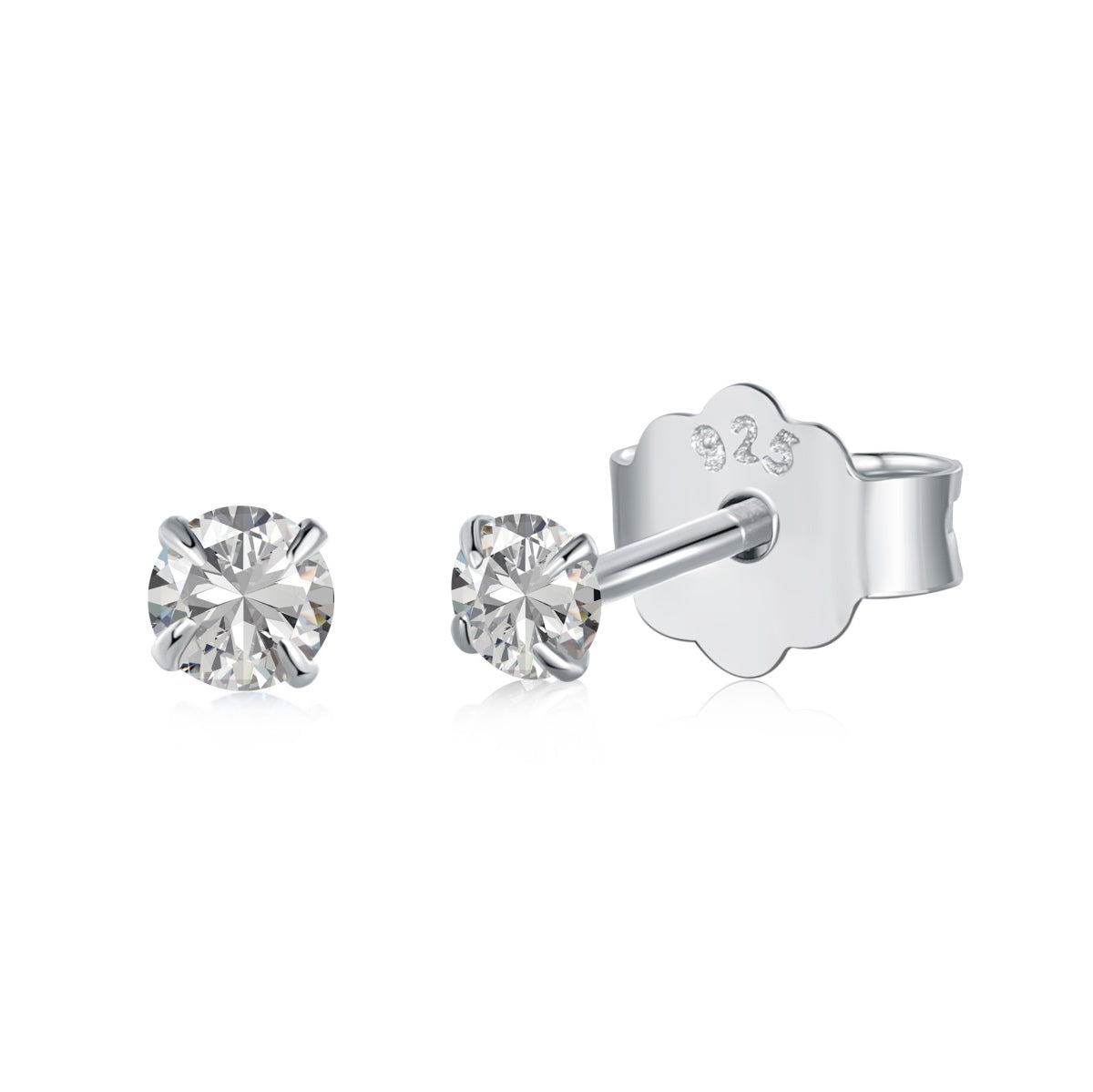 [CharmAmor]Delicate Solitaire Earrings