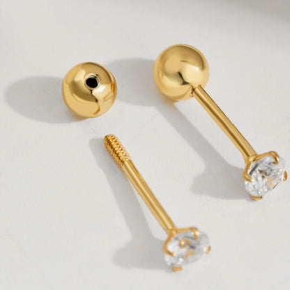 [CharmAmor]Unique U-Shaped Ear Bone Earrings