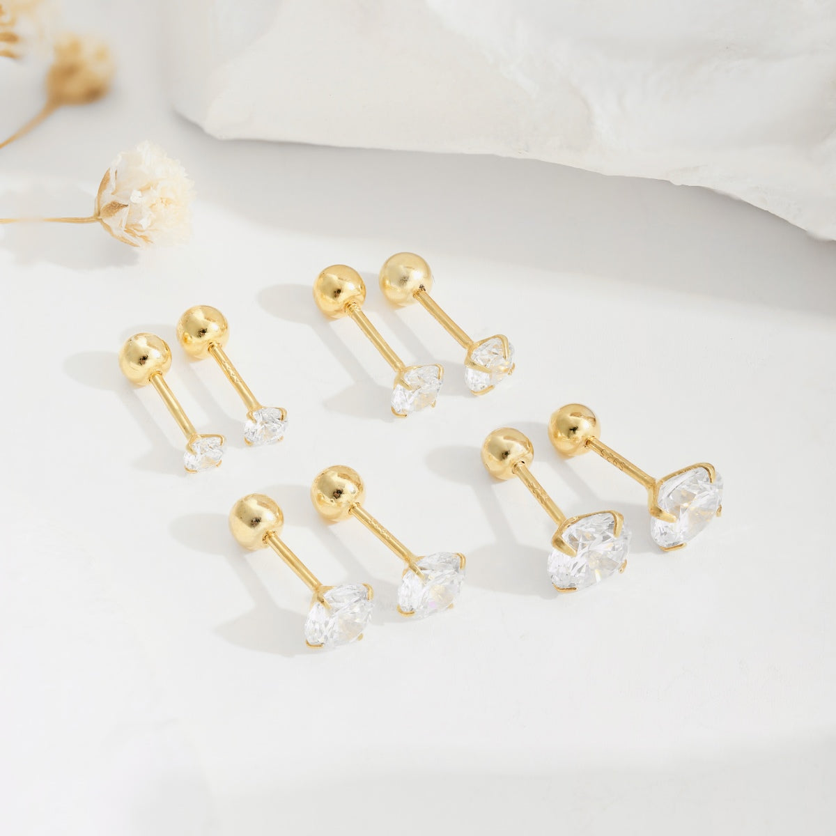 [CharmAmor]Unique U-Shaped Ear Bone Earrings