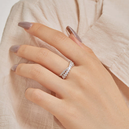 [CharmAmor]Unique Colorful Marquise Cut Daily Ring
