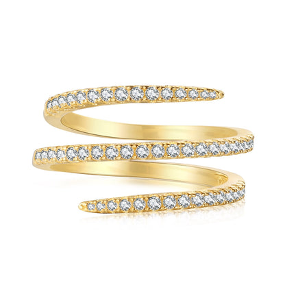 [CharmAmor]Unique Vibrant Entangle Daily Ring