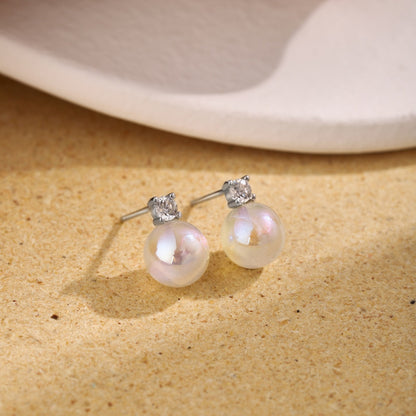 [CharmAmor]Symphony Mermaid Pearl Earrings