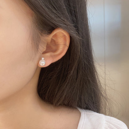 [CharmAmor]Symphony Mermaid Pearl Earrings