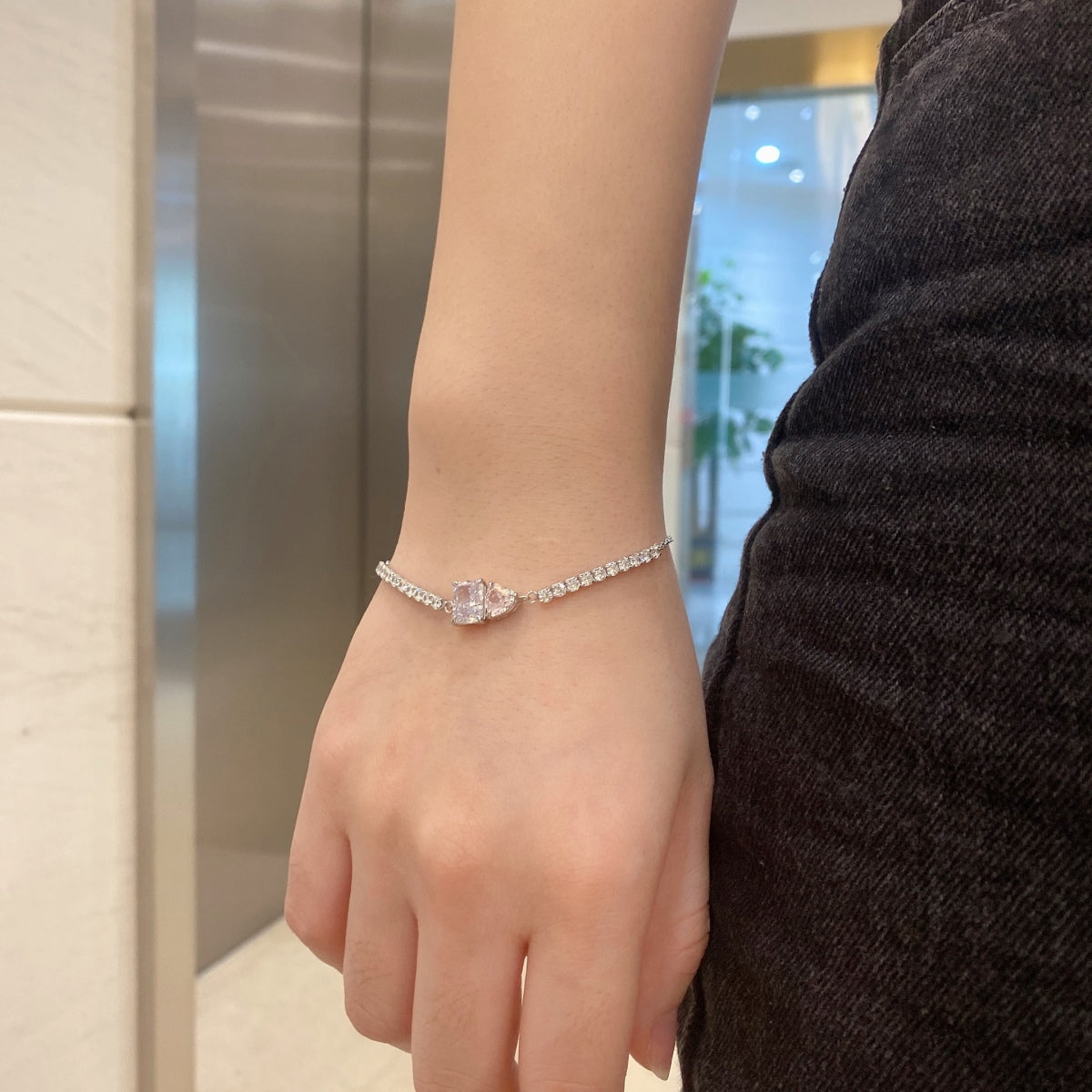 [CharmAmor]Dazzling Unique Multi Shape Lover Bracelet