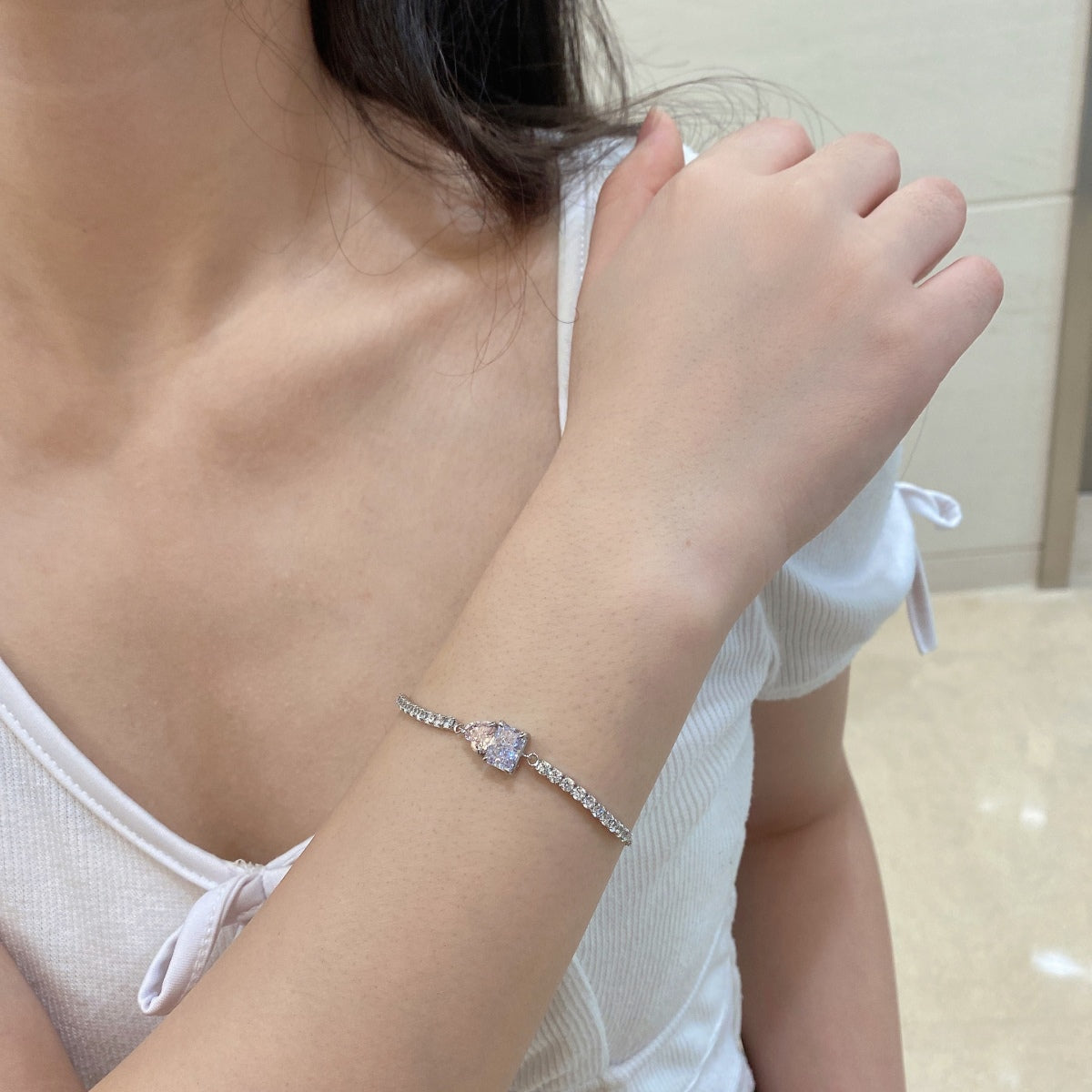 [CharmAmor]Dazzling Unique Multi Shape Lover Bracelet