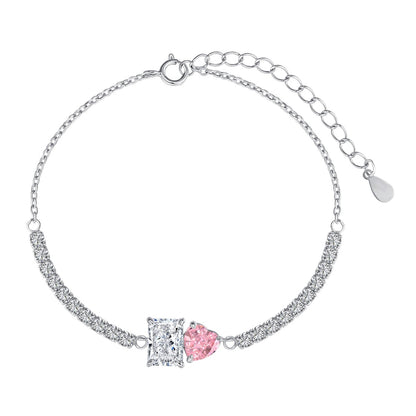 [CharmAmor]Dazzling Unique Multi Shape Lover Bracelet