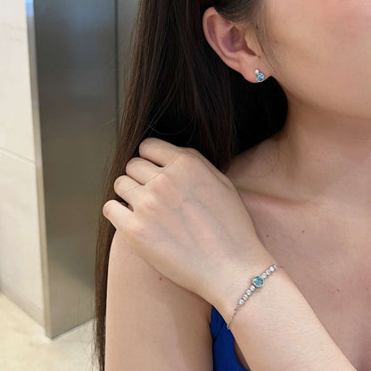 [CharmAmor]Luxurious Heart Of The Ocean Bracelet