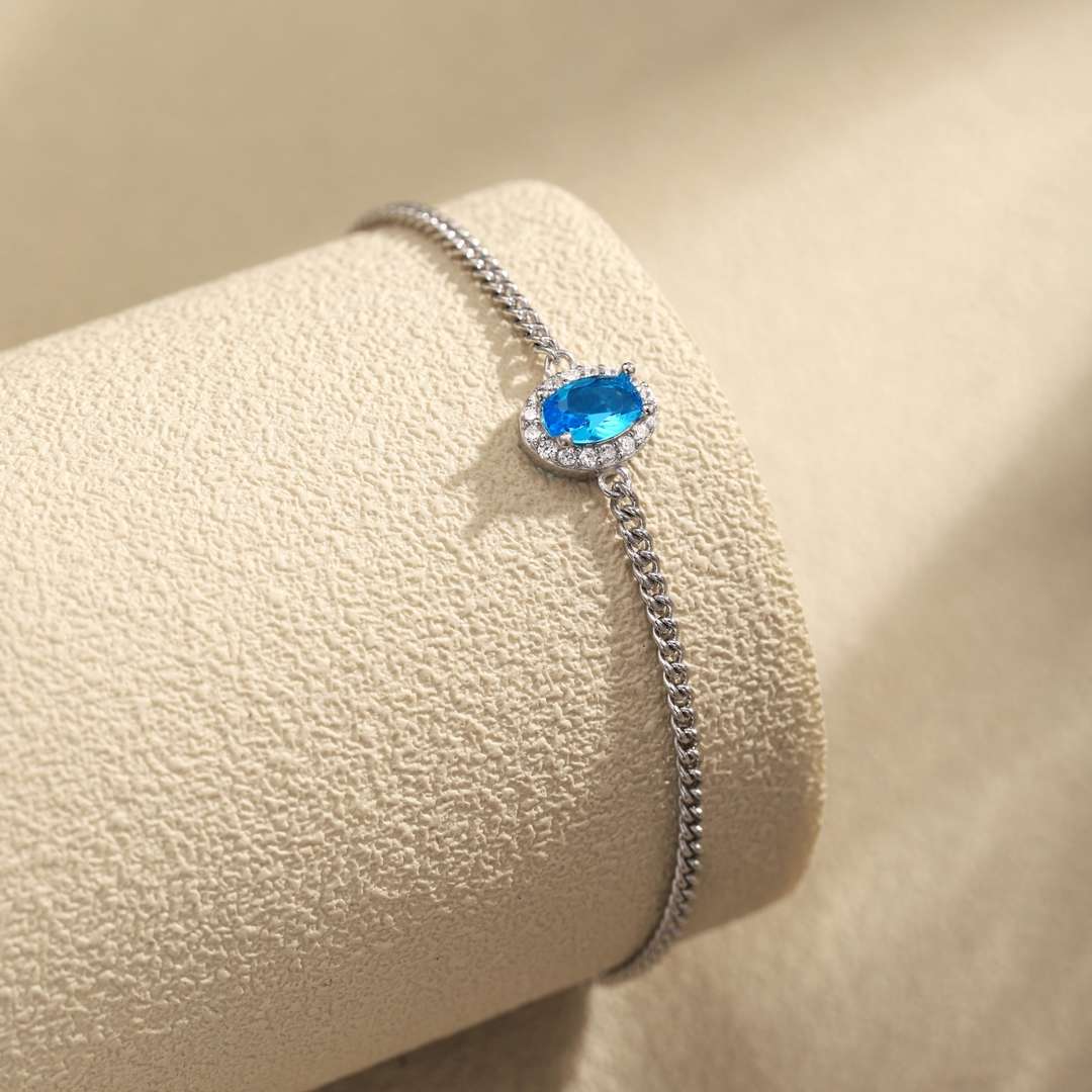 [CharmAmor]Exquisite Oval Shape Bracelet