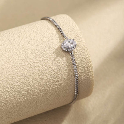 [CharmAmor]Exquisite Oval Shape Bracelet