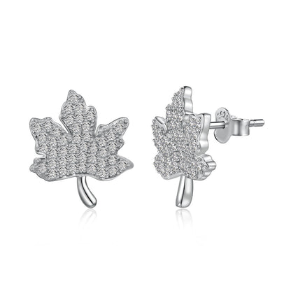 [CharmAmor]Exquisite Maple Leaf Design Earrings