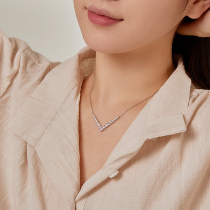 [CharmAmor]Ornate Round Cut Necklace