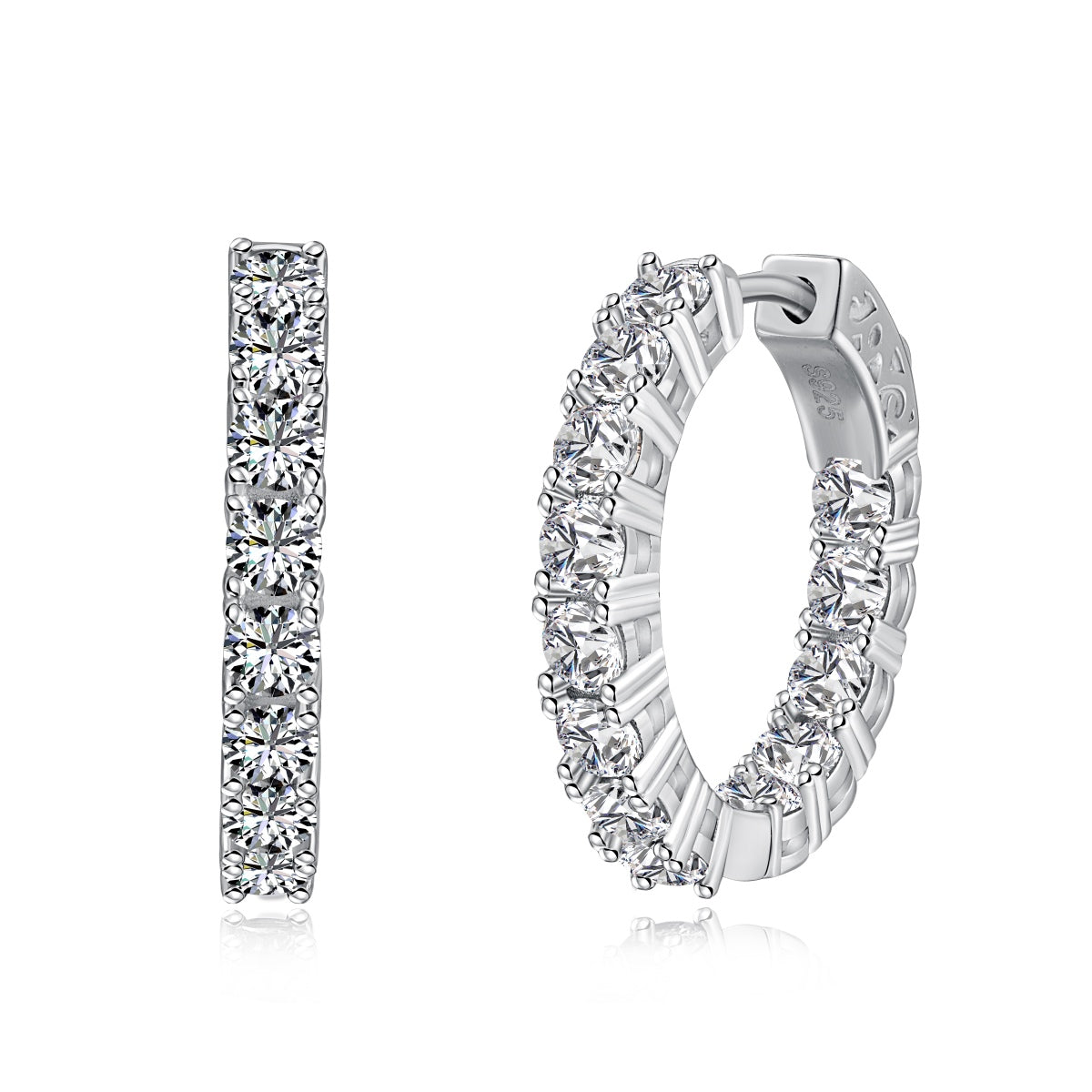 [CharmAmor]Unique Round Cut Daily Earrings